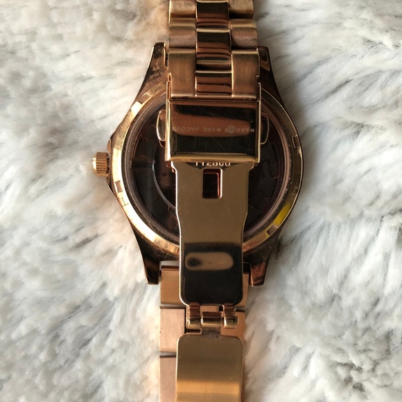 Marc By Marc Jacobs Henry Rose Gold Watch w/ Box - Picture 6 of 6